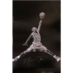 Michael Jordan Signed Poster