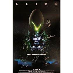 Alien Sigourney Weaver Signed Poster