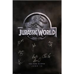 Jurassic World Chris Pratt Signed Poster