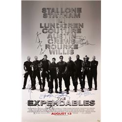 Expendables 1 Signed Poster