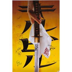Kill Bill Uma Thurman Signed Poster
