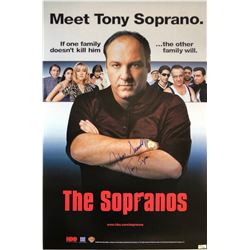 Sopranos James Gandolfini Signed Poster