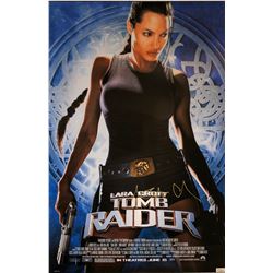 Tomb Raider Angelina Jolie Signed Poster