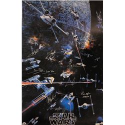 Star Wars Mark Hamill Signed Poster