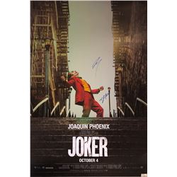 Joker Joaquin Pheonix Signed Poster