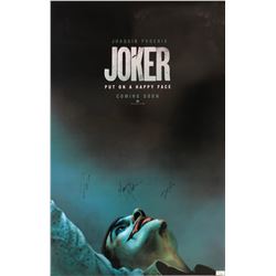 Joker Joaquin Pheonix Signed Poster