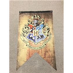 Harry Potter JK Rowling Tom Felton Signed flag