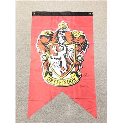 Harry Potter JK Rowling Signed flag