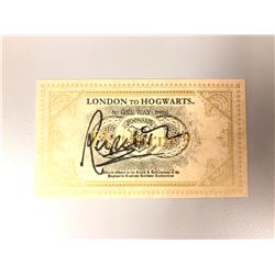 Harry Potter Rupert Grint Signed Ttrain Ticket