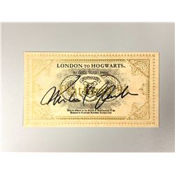 Harry Potter Michael Gambon Signed Ttrain Ticket