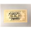 Image 1 : Harry Potter Richard Griffiths Signed Ttrain Ticket