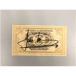 Harry Potter Jason Issacs Signed Ttrain Ticket