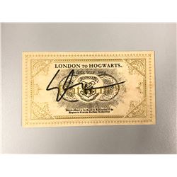 Harry Potter Gary Oldman Signed Ttrain Ticket