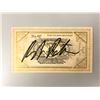 Image 1 : Harry Potter Robert Pattison Signed Ttrain Ticket