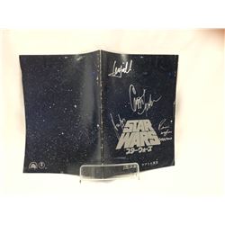 Star Wars Harrion Ford Signed Picture Book