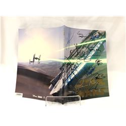 Star Wars Force Awakens Signed Picture Book