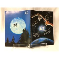 ET Robert MacNaughton Signed Picture Book