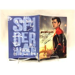 Spiderman Far From Home Signed Picture Book