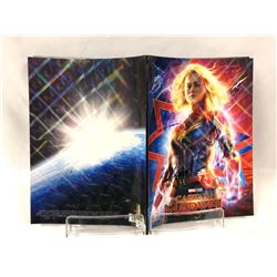 Captain Marvel Brie Larson Signed Picture Book