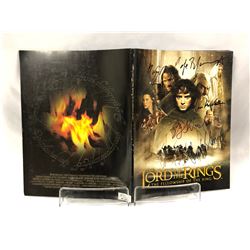 Fellowship of the Ring Signed Picture Book