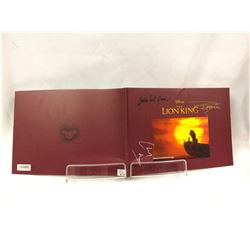 Lion King Signed Picture Book