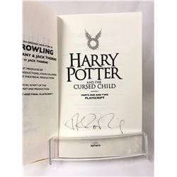 Harry Potter JK Signed Cursed Child Book