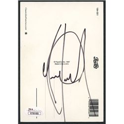 Michael Jackson Autographed Signed Postcard
