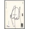 Image 1 : Michael Jackson Autographed Signed Postcard