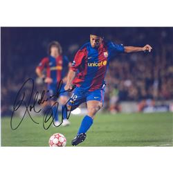 Ronaldinho Signed Photo