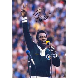 Pele Signed Photo