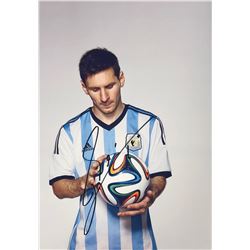 Lionel Messi Signed Photo