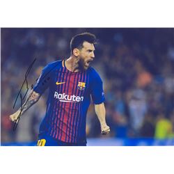 Lionel Messi Signed Photo