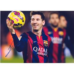 Lionel Messi Signed Photo