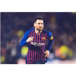 Lionel Messi Signed Photo