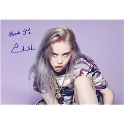 Billie Eilish Signed Photo