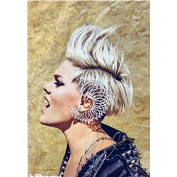 Pink Signed Photo