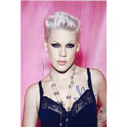 Pink Signed Photo