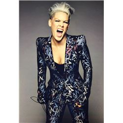 Pink Signed Photo