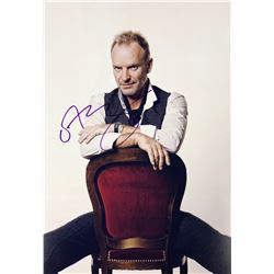 Sting Signed Photo