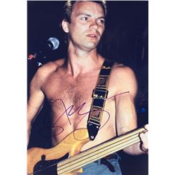 Sting Signed Photo