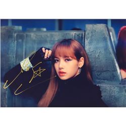 Blackpink Lisa Signed Photo