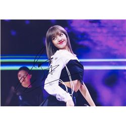 Blackpink Lisa Signed Photo