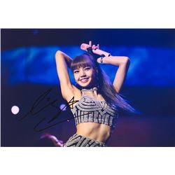 Blackpink Lisa Signed Photo