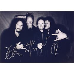 Metallica Signed Photo