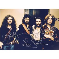 Black Sabath Ozzy Signed Photo