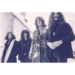 Black Sabath Ozzy Signed Photo