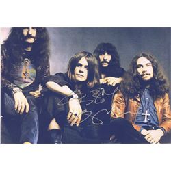 Black Sabath Ozzy Signed Photo