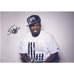 50 Cent Signed Photo