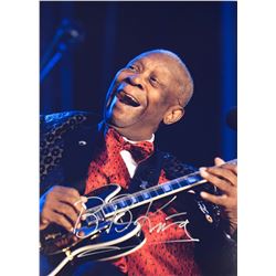 BB King Signed Photo