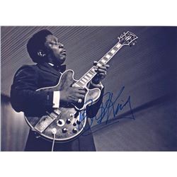 BB King Signed Photo